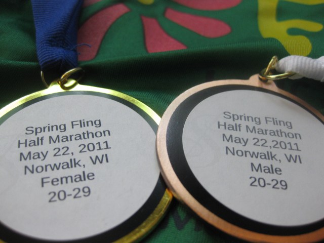 I was 1st in my age group and Ryan was 3rd.