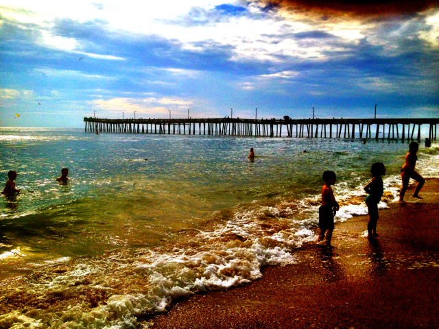 Time to cool down in the water!