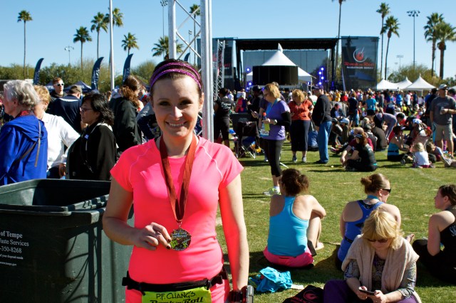 I ran in the 3:30's-YES!