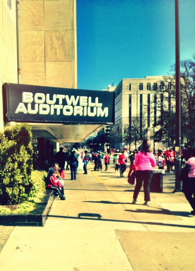 Packet pickup at the expo.