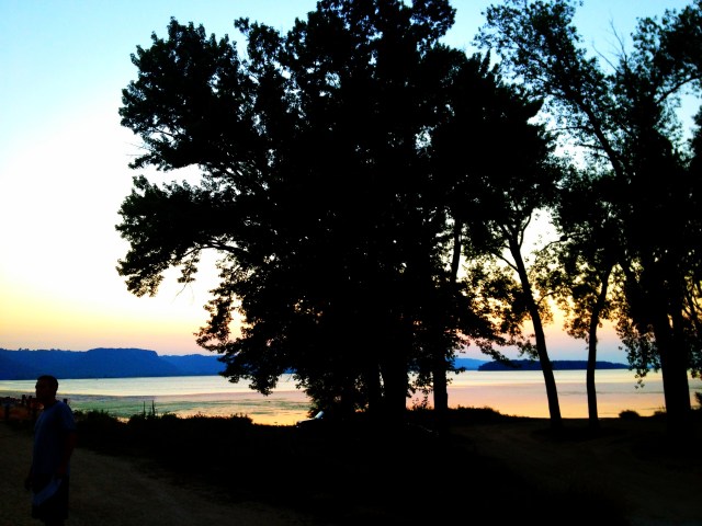 A summer sunset over Lake Onalaska!