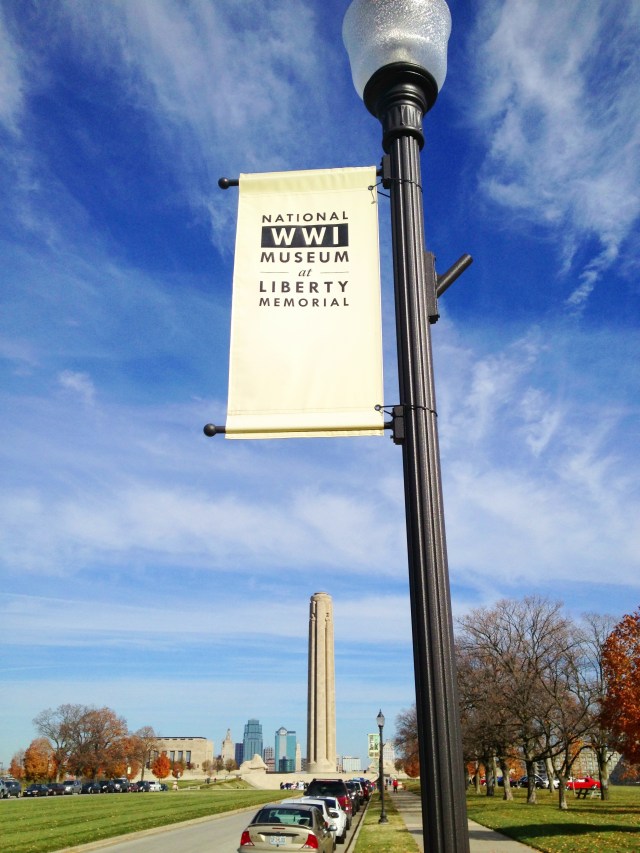 You can go to the top of the tower and see views of Kansas City.  