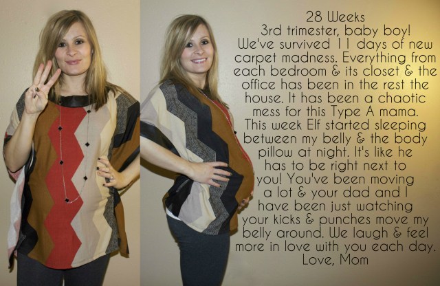 28 Weeks Maternity Journal